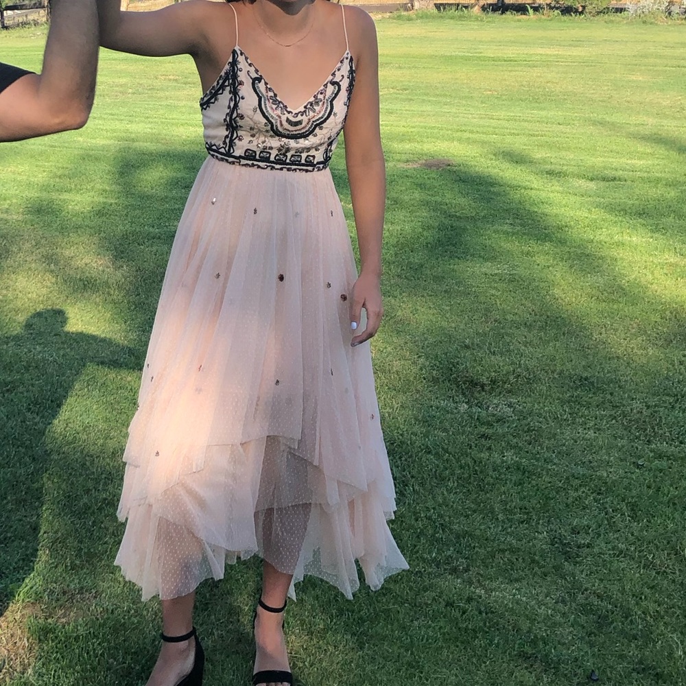 Formal beaded dress
